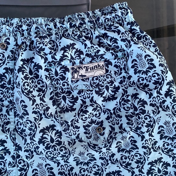 Men’s Paisley Trunk Shorts - Picture 5 of 5